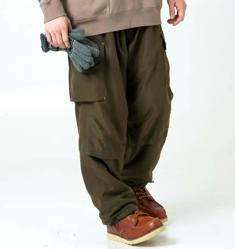 OUTDOOR PRODUCTS Men Warm Cargo Pants | Japanese Big & Tall