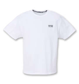 SY32 by SWEET YEARS NEWロゴバックプリント半袖Tシャツ