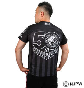 SOUL SPORTS×新日本プロレス 新日本プロレス50周年記念SOUL SPORTSレプリカレフェリーシャツ